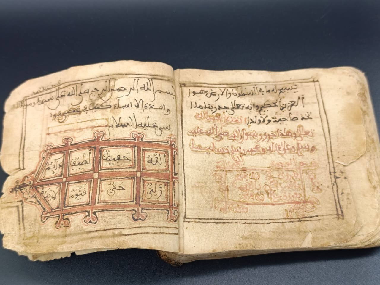 Antique Islamic Manuscript “الحصن” Maghrebi Script 240 Pages –