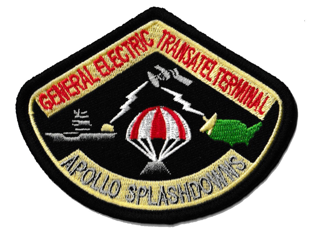 General Electric Transatel Terminal NASA Apollo recovery tracking patch