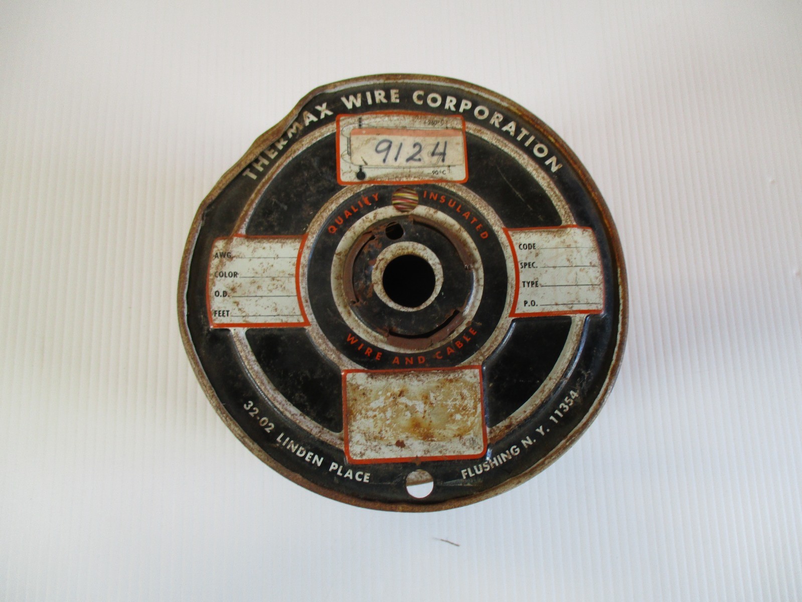 Thermax 22 AWG Stranded SPC Wire PTFE Teflon Mil-Spec Red Brown yellow NOS