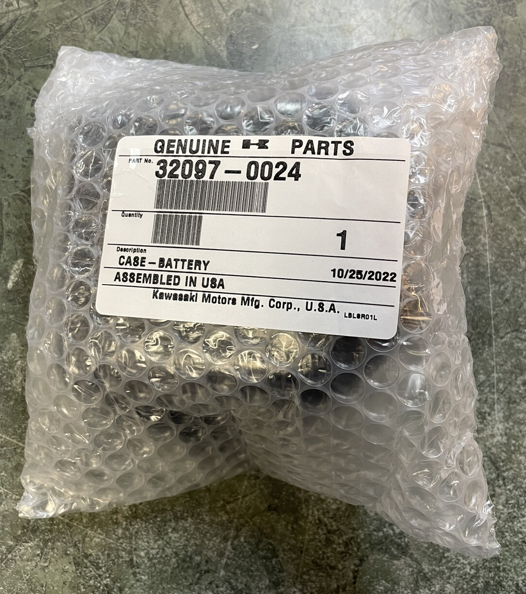 2008-2014 Kawasaki KFX450R Upper Battery Box Cover Genuine OEM 32097-0024