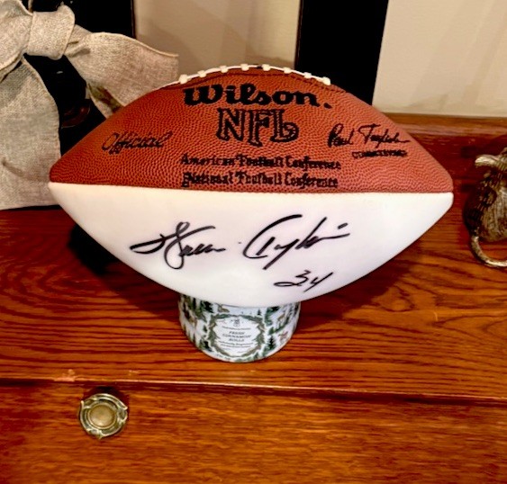 Walter Payton Signed Wilson Football. Beautiful. Guaranteed Original