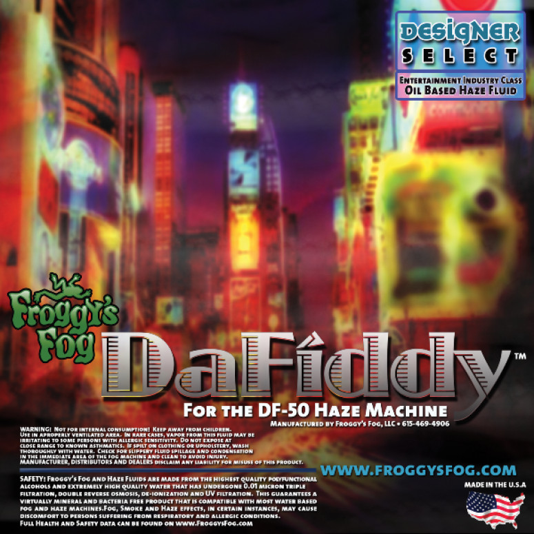 Froggy's Fog DaFiddy Oil Based Haze Fluid