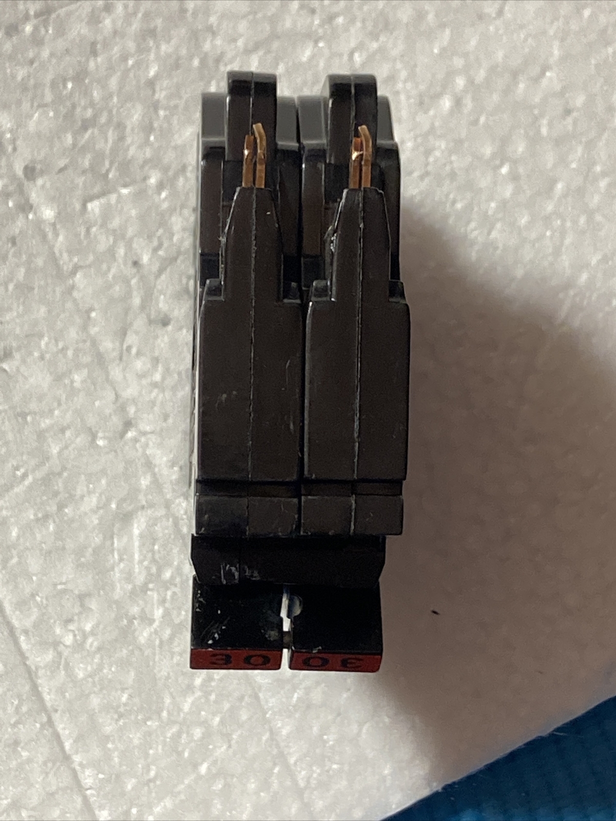 FPE Federal Pacific 30 Amp 2 Pole NC230 Stab-Lok Breaker Mini THIN NC red handle