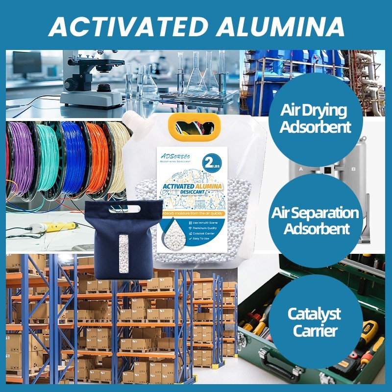 2 LBS Adsorbco Activated Alumina Desiccant