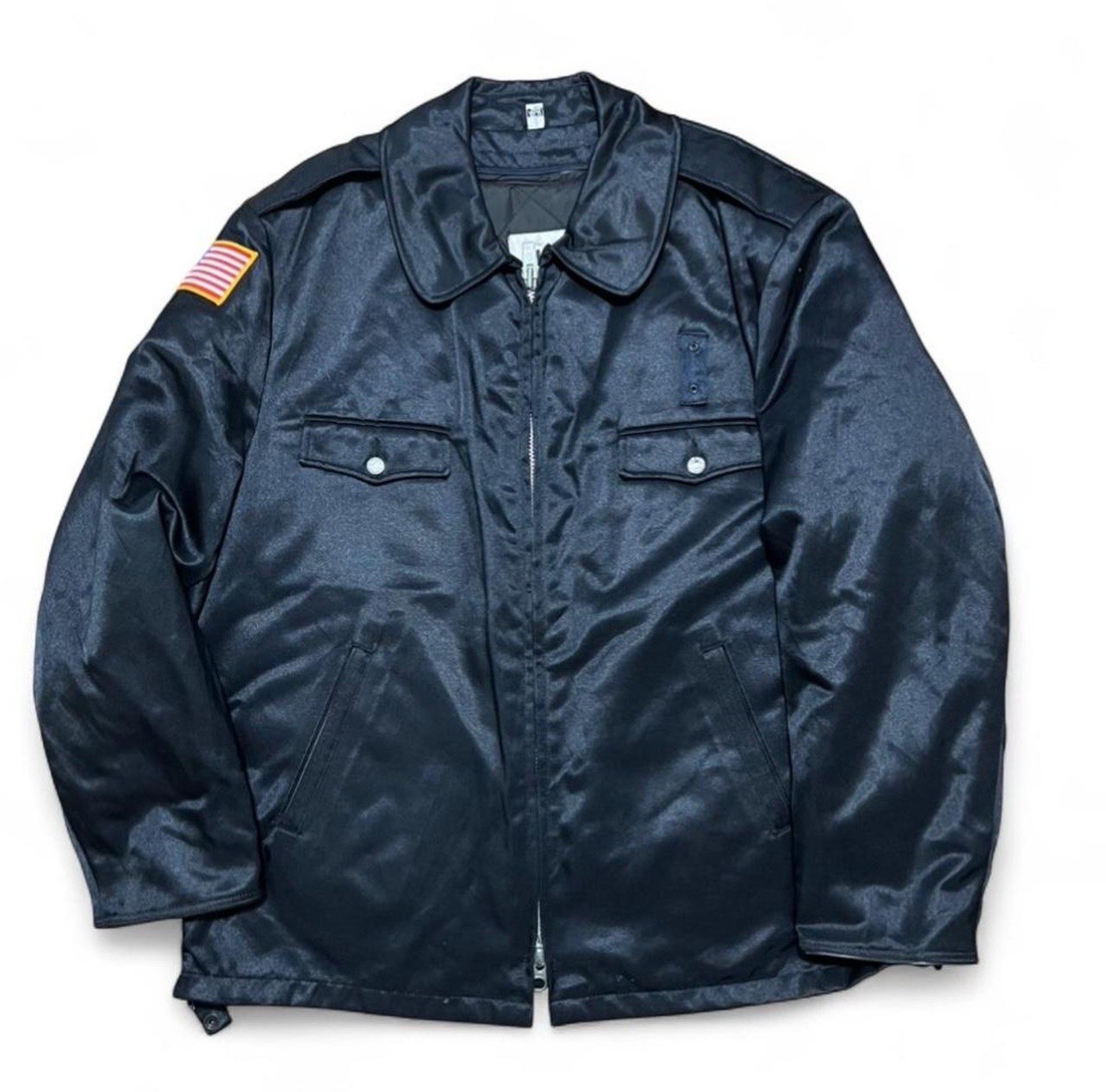 BLAUER Men's Police Tactical Lined insulated Bomber Jacket Black USA Size XL