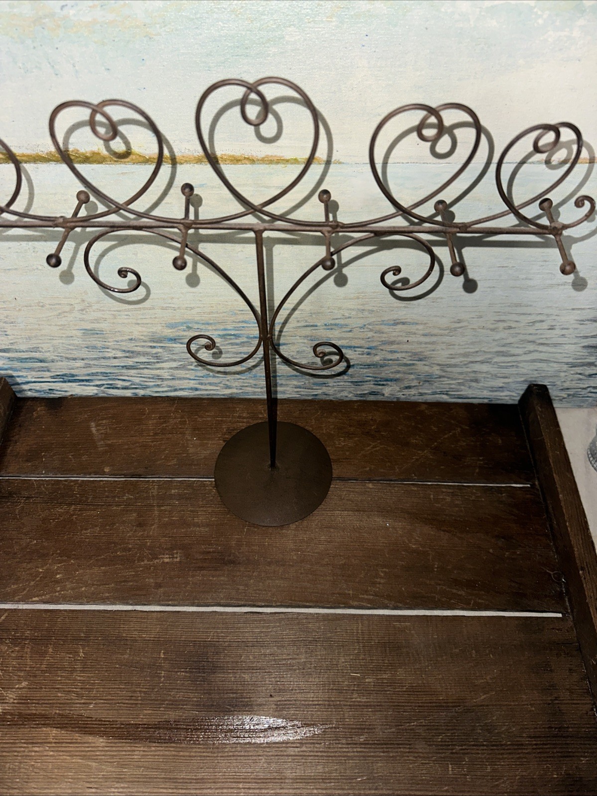 Store Display Fixtures 12 PEG BOUTIQUE STYLE DISPLAY STAND ADJUSTABLE