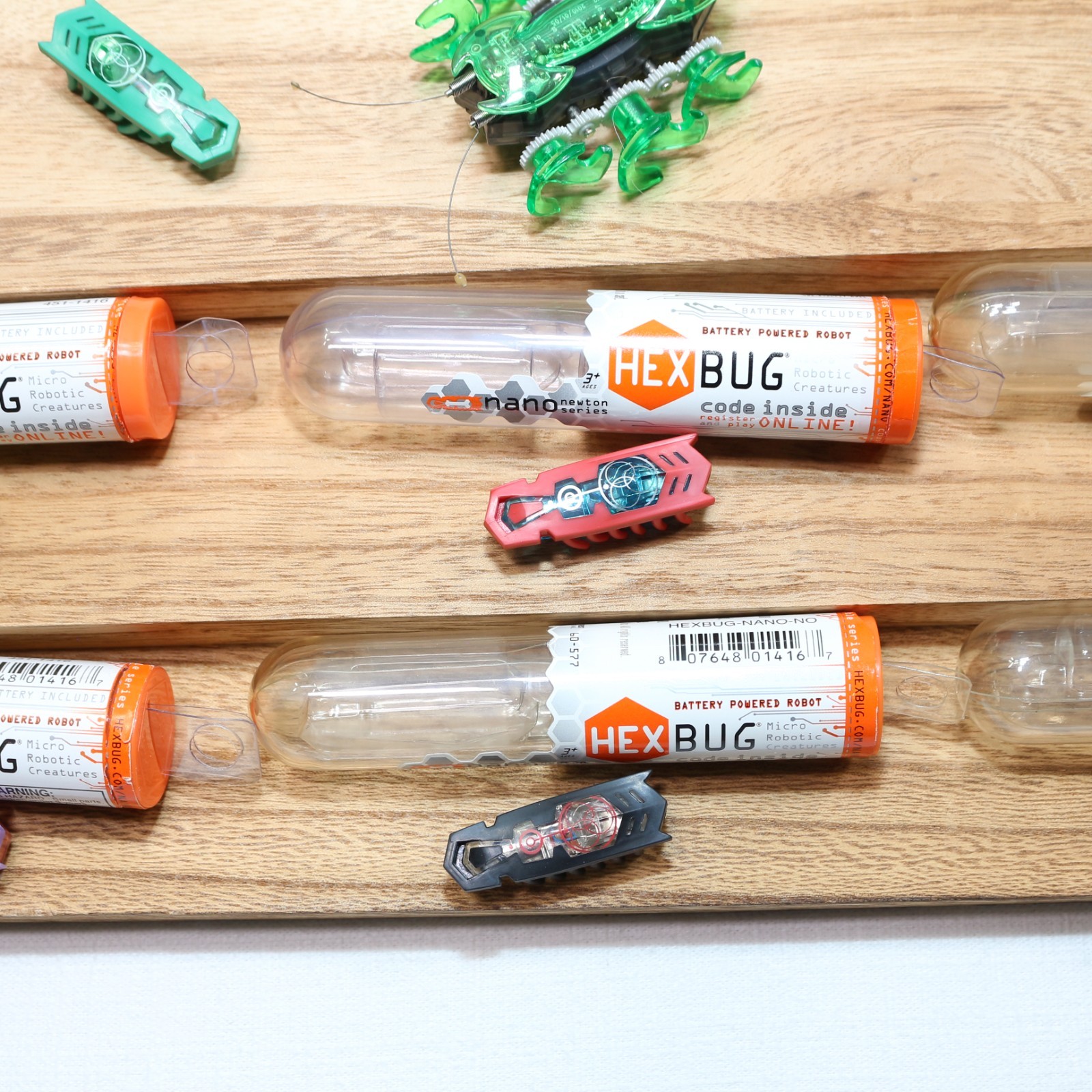 Hexbug Nano Bug Lot Bugs Electronic Toys Mixed Working with Storage Case