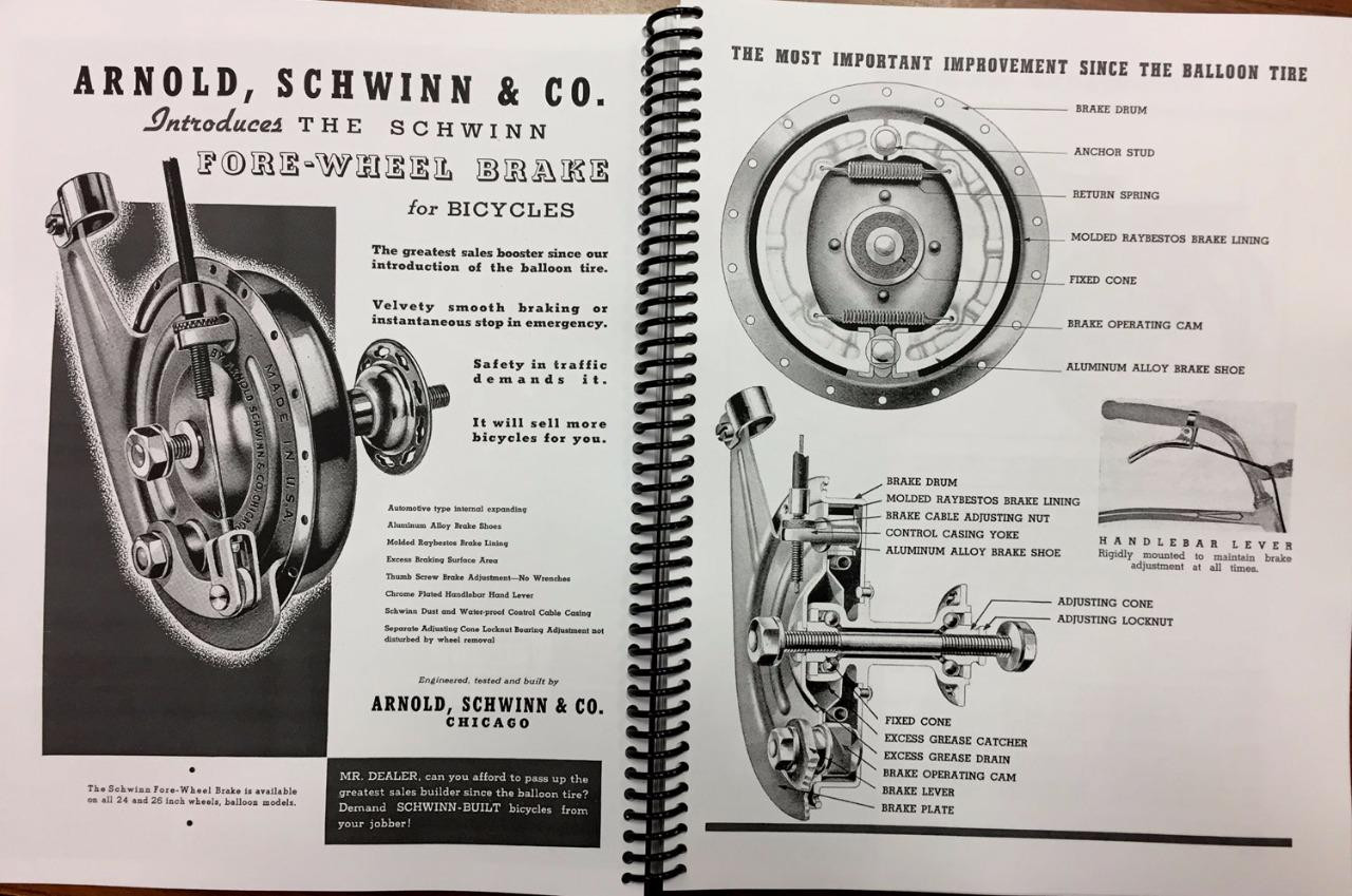 new BOOK prewar 1933-WW2 SCHWINN BUILT BICYCLES antique bike Aerocycle Autocycle