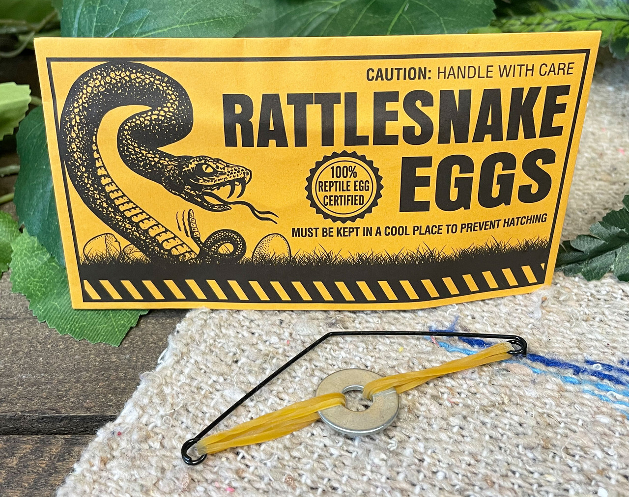 1 RATTLESNAKE EGGS PRANK ENVELOPES ~ Joke Gag Gift Magic Trick Fun!