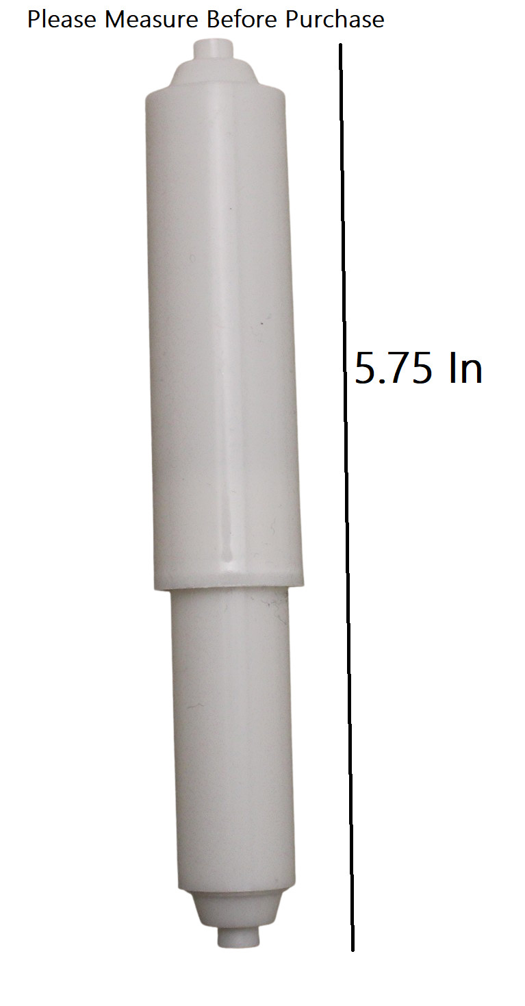 2-Pack Toilet Paper Roller – Spring Loaded, Universal Fit, Easy Installation