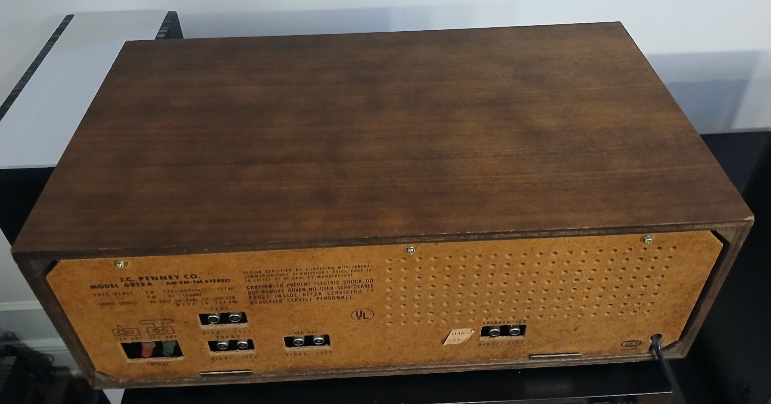 VTG Penncrest 6912A Solid State AM-FM Multiplex Stereo-Free Shippin-Works-S. Vid