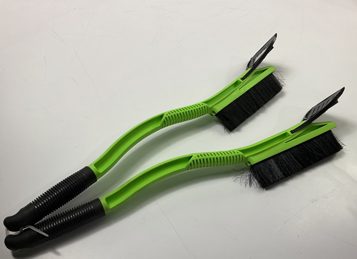 (2) Hopkins 16511 Hoppy 23" Ice Hammer Snowbrush Ice Scrapers