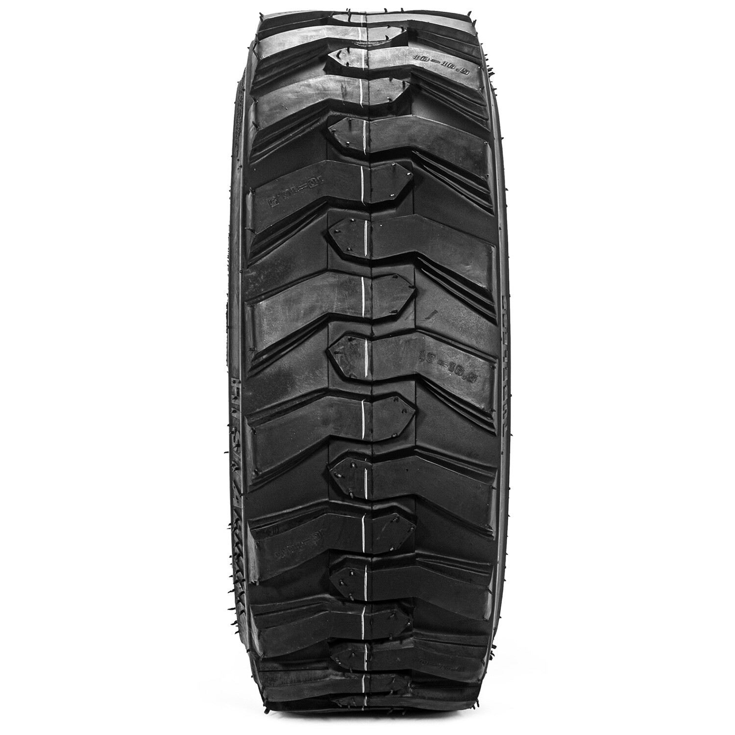 Set 4 10x16.5 12 Ply Skid Steer Tires 10-16.5 for Bobcat 10 16.5 Heavy Duty