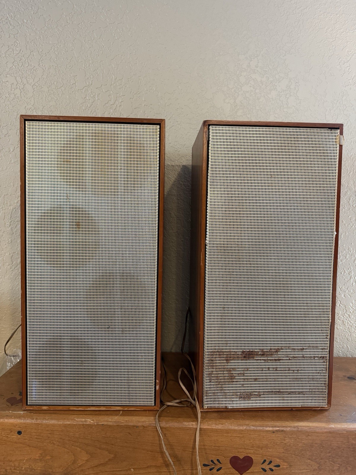 Vintage Isophon HSB 30/8 Stereo Speakers Pair Made In Germany