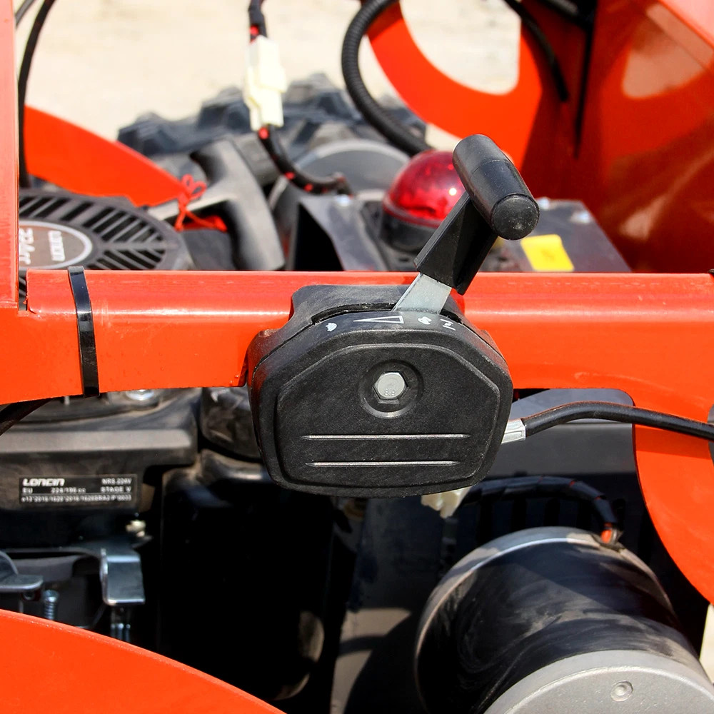 9HP Remote Lawn Mower with Snow Shovel Control Lawn Mower Electric Start EPA USA