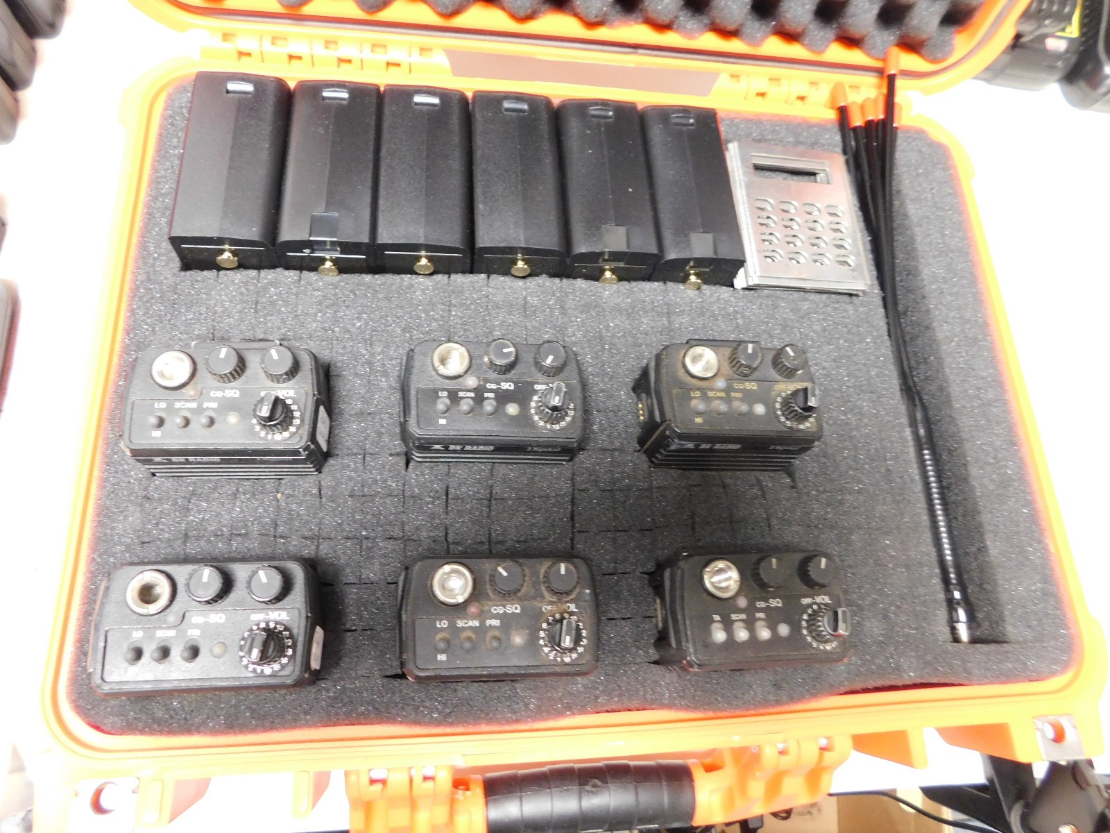 6 pack Bendix King BK DPHX5102X Wildland Fire Radio Kit P25 VHF Digital Portable