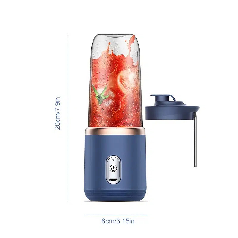 Portable Electric Juicer Cup Fruit Blender Maker Bottle Mixer USB Rechargeable
