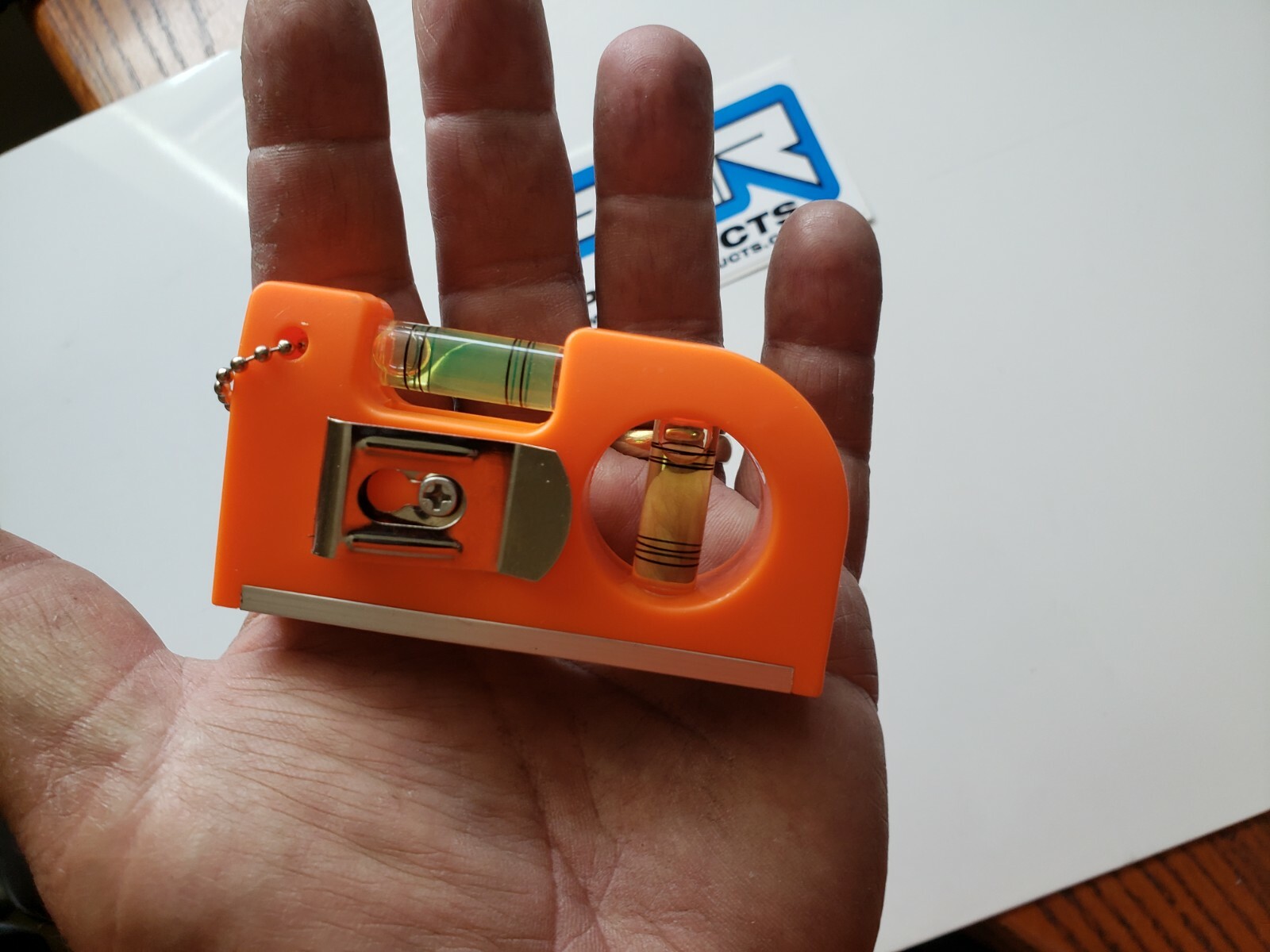 Premium Magnetic Small Pocket Level Tool with Two Bubble Spirit Leveler Metal TV