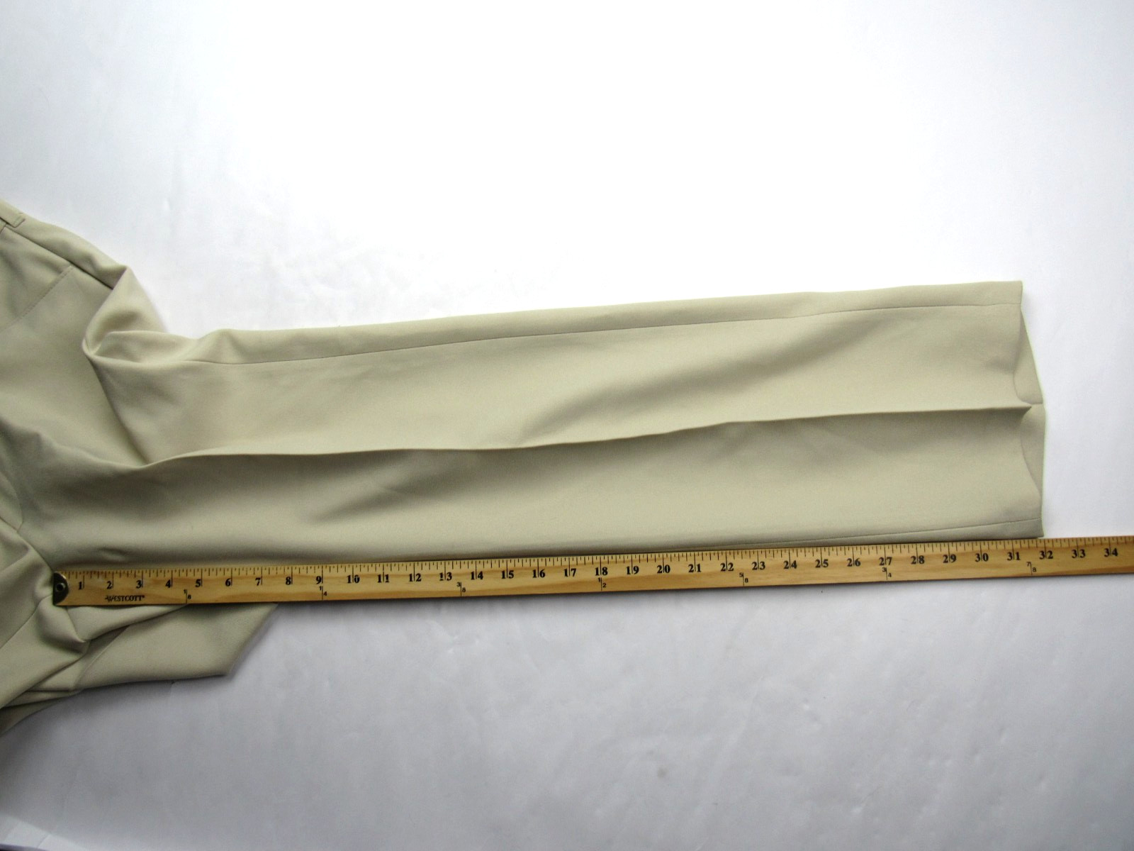 Vtg NOS Levi’s Menswear Action Slacks Sta Prest 33x32 Beige Pants 70s 80s NWT