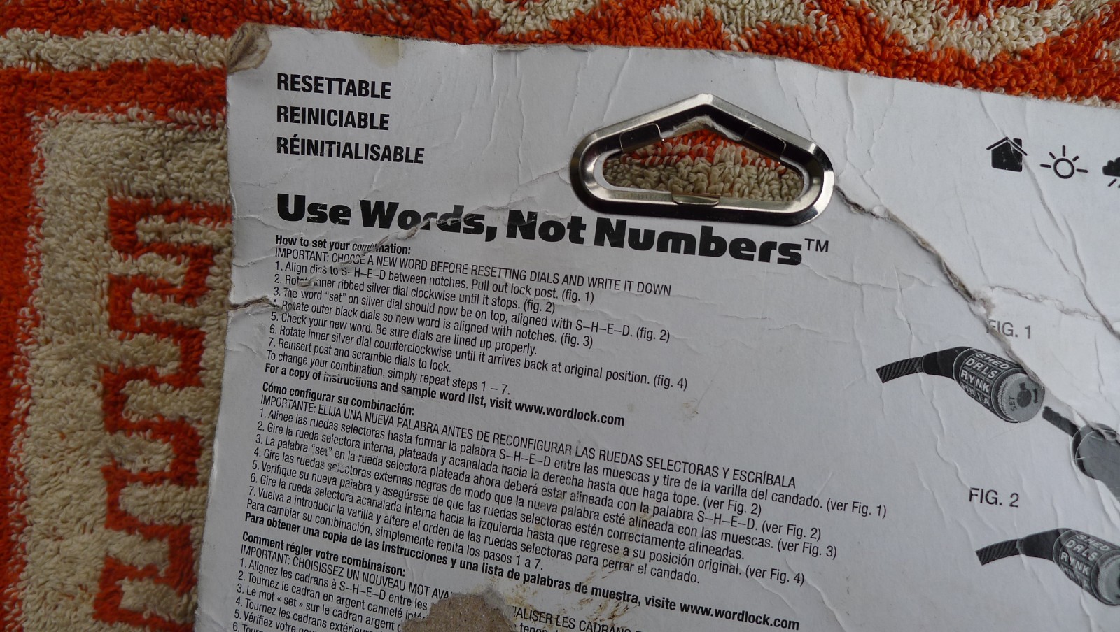 WORDLOCK WLX SERIES BIKE LOCK