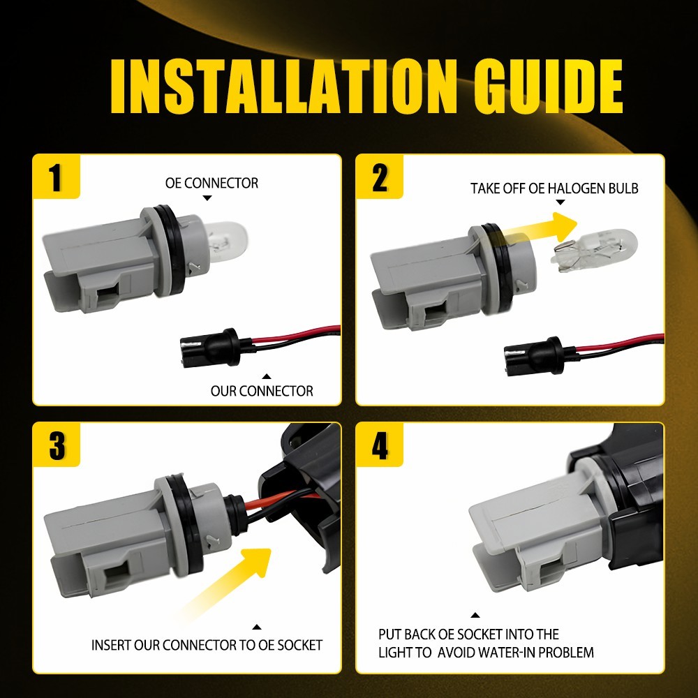 White LED License Plate Light Lamp For Cadillac CTS Sedan 2008 2009 2010 1-10Set