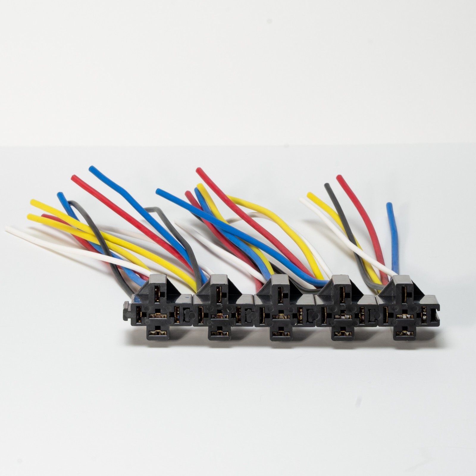 QTY1 CAR RELAY +(1) 5 PIN SOCKET 12V VOLT DC 40A WEATHERPROOF & WATERPROOF SPDT