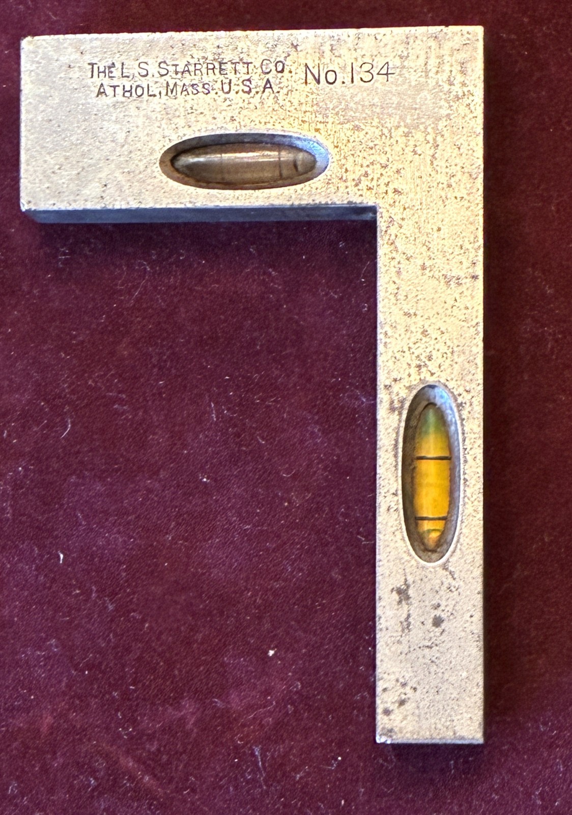 Starrett No. 134 Cross Test Level