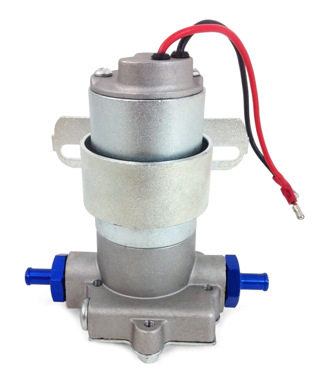 High Flow Electric Fuel Pump 14 PSI 120 GPH Blue Universal Holley Demon Carb Sat