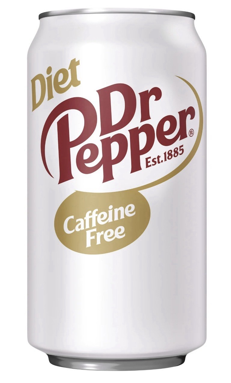 Dr Pepper Diet Caffeine Free Soda | 12 Oz | Pack of 12