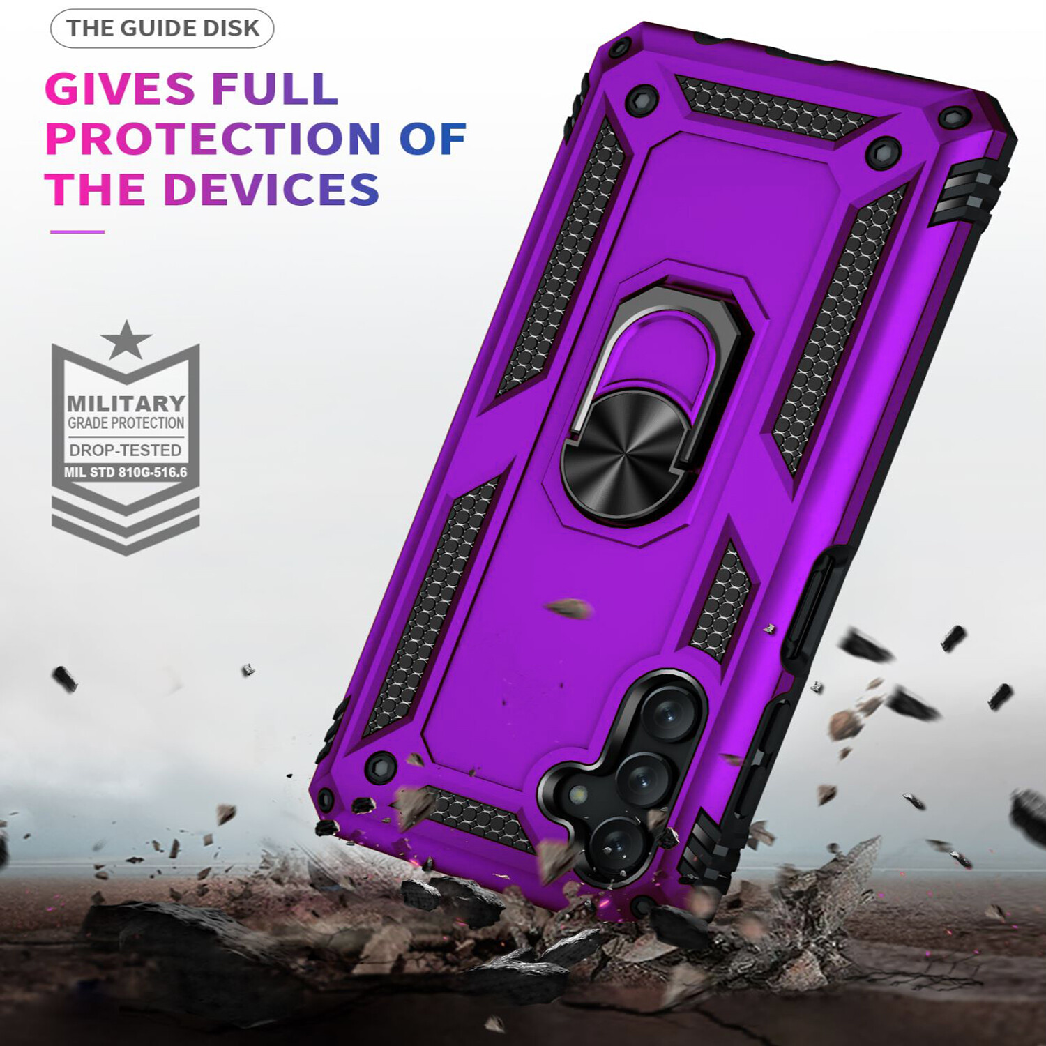 For Samsung Galaxy A14 5G A13 A03s A04S A53 A54 A32 A23 A12 Case+ Tempered Glass