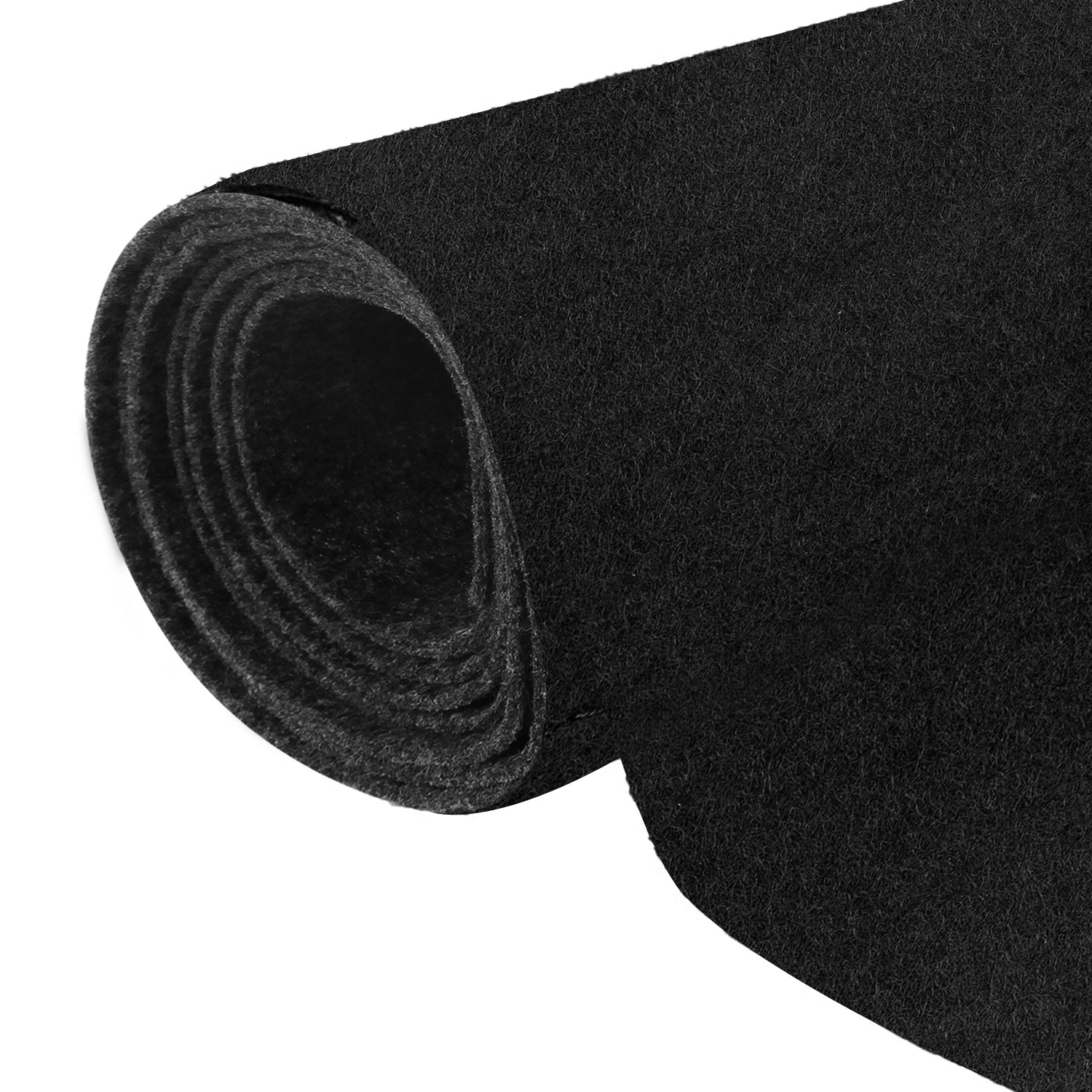 40‘’x71‘’Speaker Box Carpet Fabric Black Car Trunk Truck Auto Automotive Roll