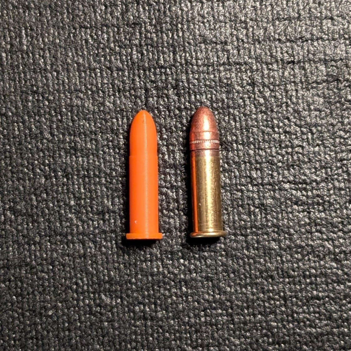 22LR 22 LR SNAP CAPS (40pk) ORANGE Dry Fire Safety Training Rimfire Rounds *USA