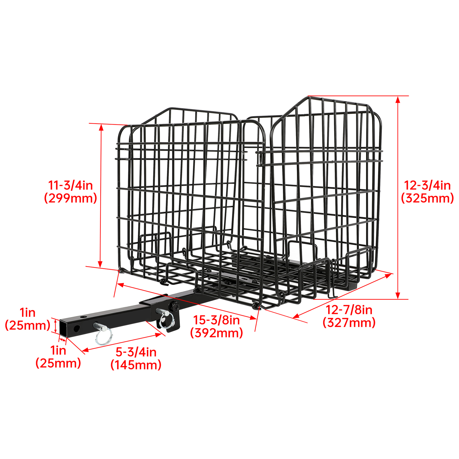 Folding Rear Basket Storage Carrier Holder For Most Mobility Scooter Power Chair