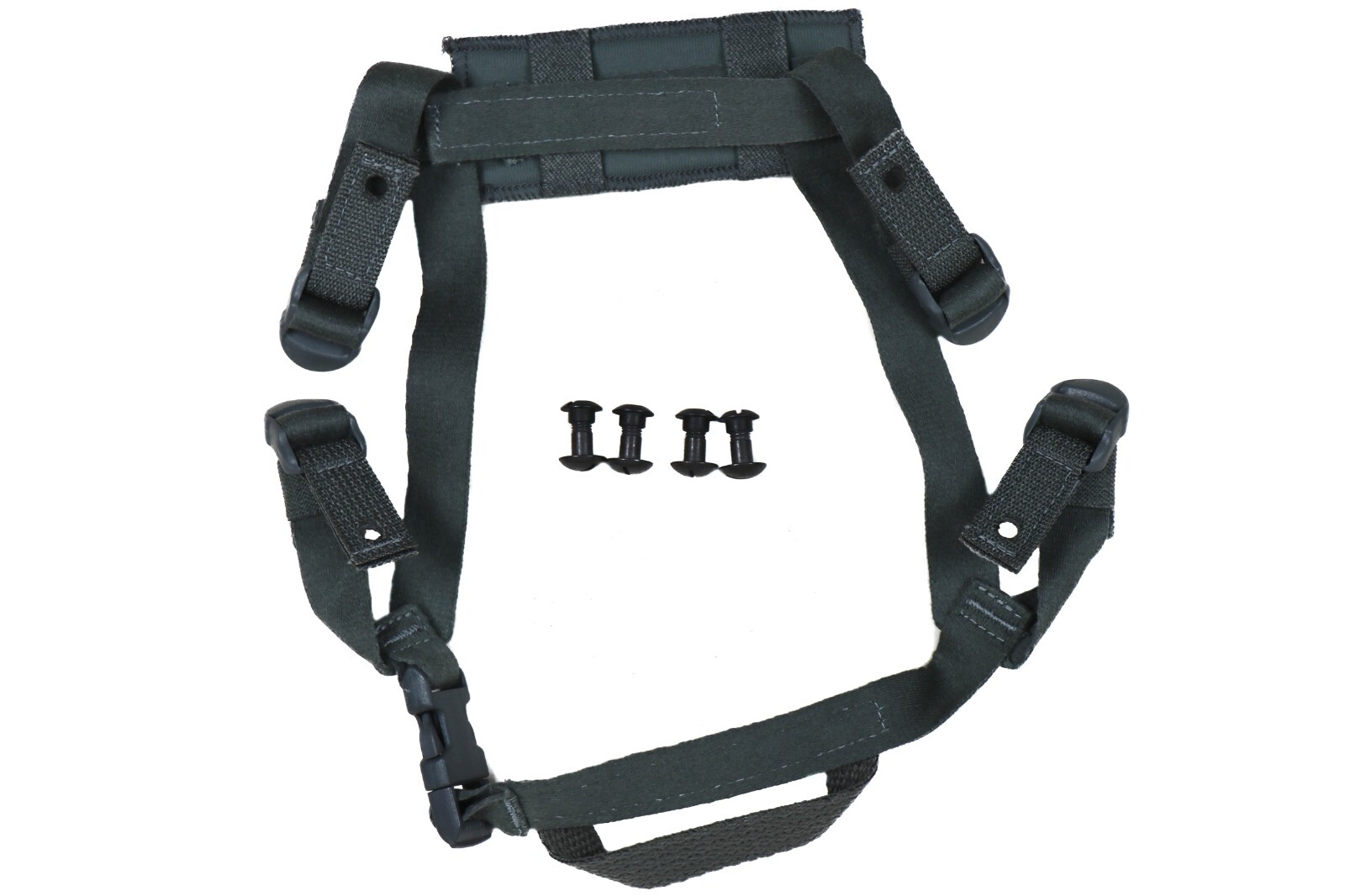 Advanced Combat Helmet ACH MICH 4-Point Chin Strap Hardware
