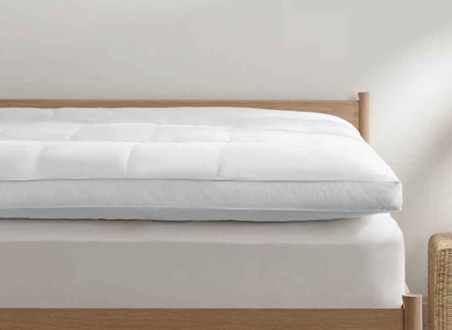 Parachute Home Premium Luxury Down Mattress Topper. King. New. Orig 495