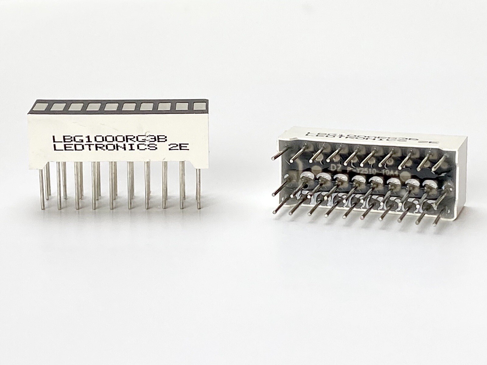 LED Bargraph Level Indicator, TriColor RED/GREEN/ORANGE, 10 Seg, 30 Pin (50pcs)