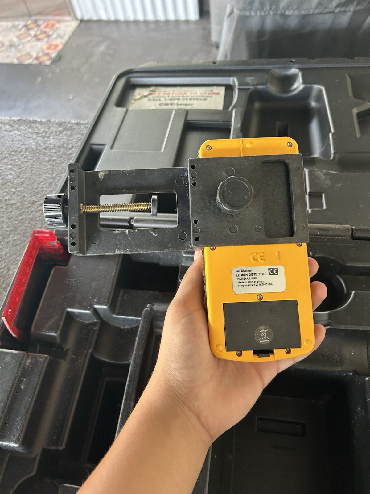 CST/Berger Laser mark Wizard Rotary Laser