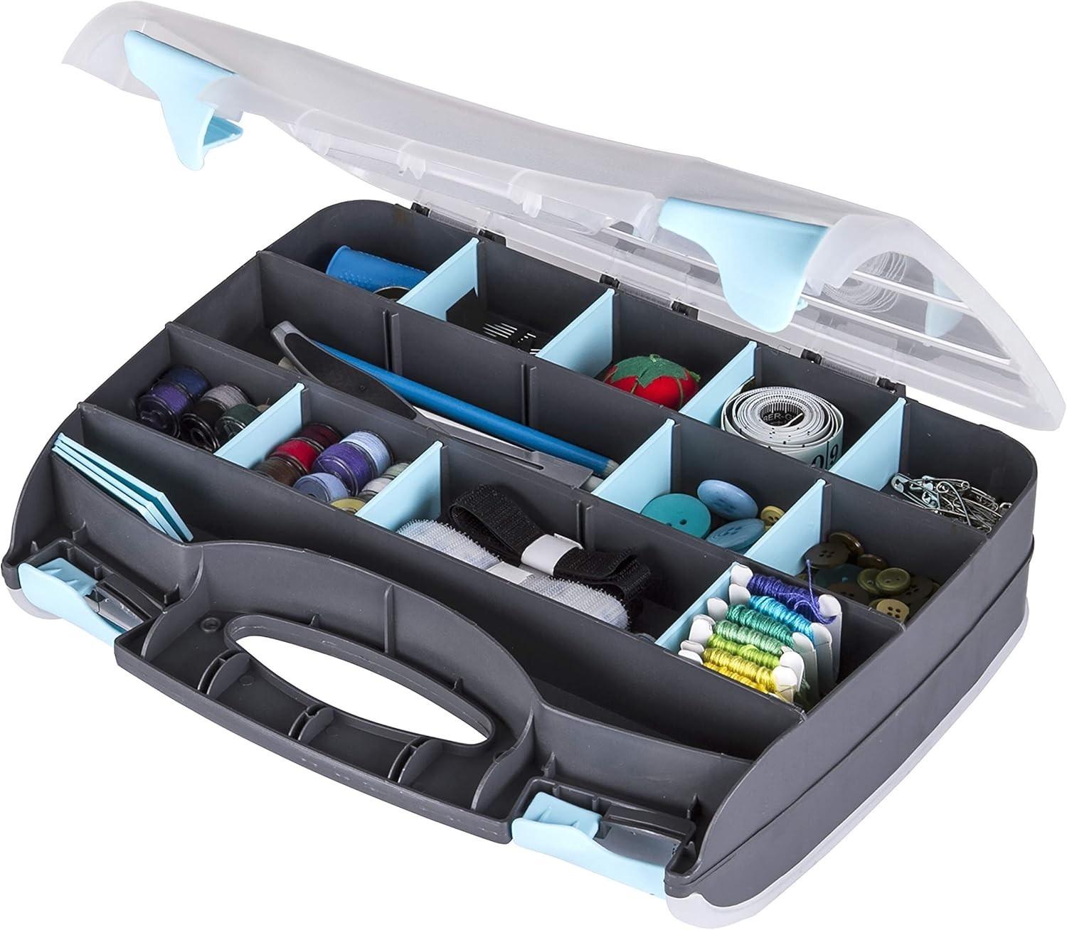 ArtBin 6877AG Double-Sided Quick View Carrying Case Organizer