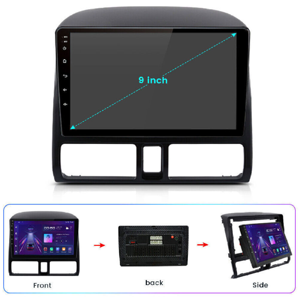 For Honda CR-V CRV 2002-2006 Apple CarPlay Android 14 Car Stereo Radio GPS