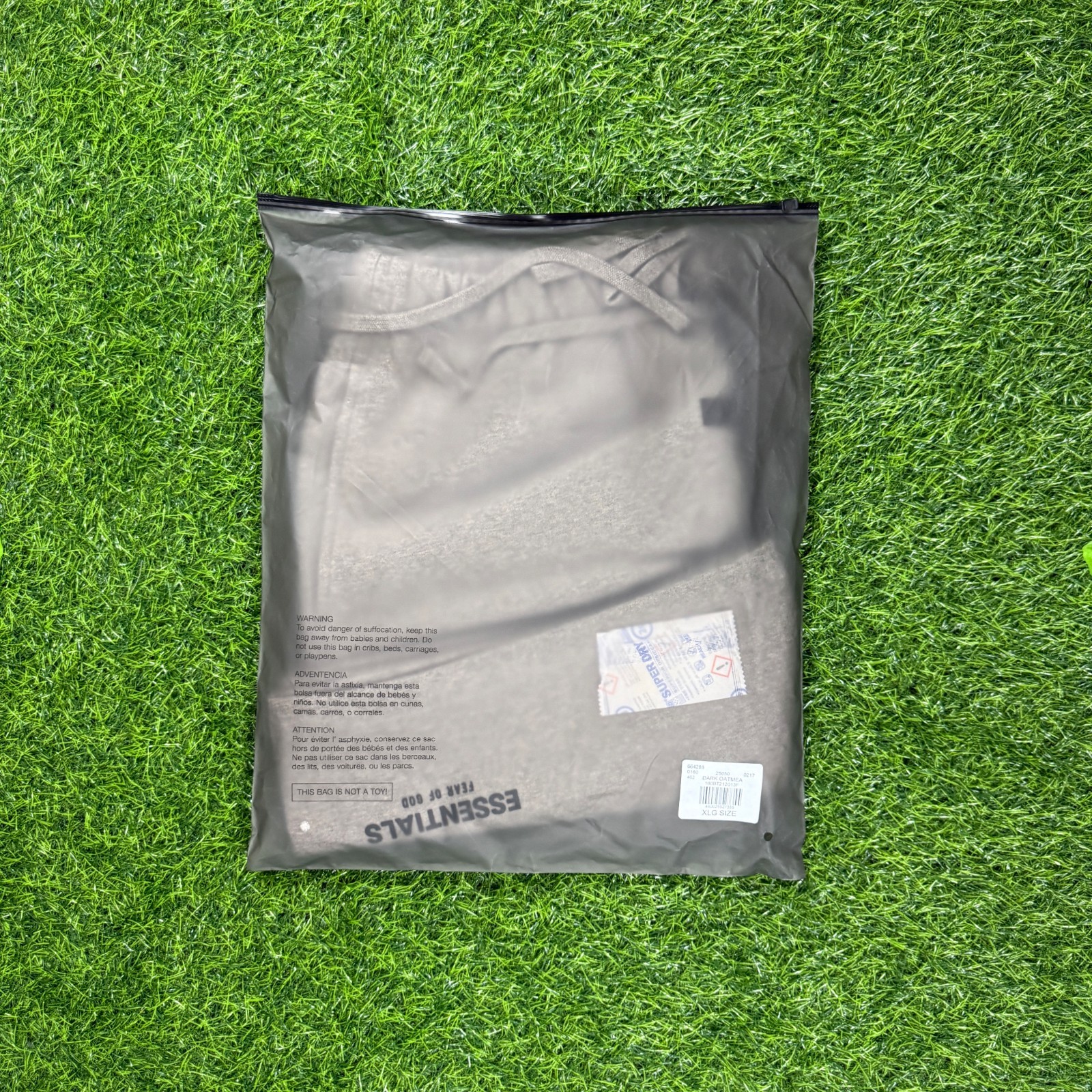 Fear of God Essentials Shorts SS22 Dark Oatmeal Gray - 100% Authentic (XS-XL)