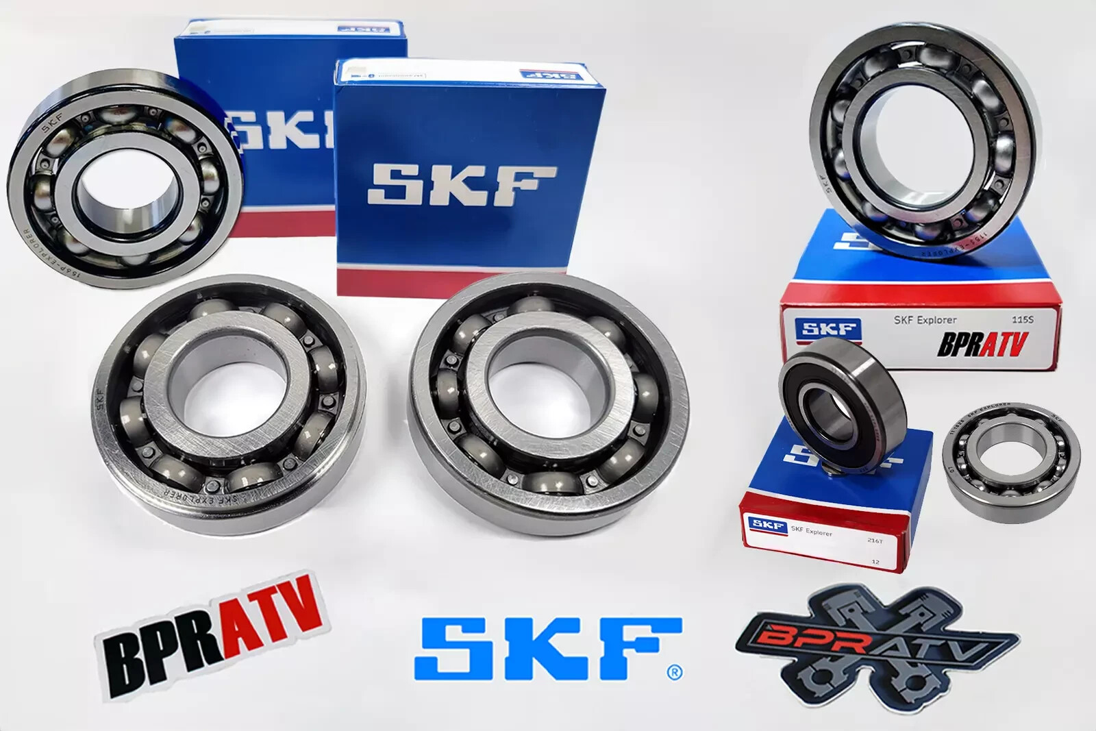 Yamaha YZ250F WR250F Transmission Bearings SKF ShiftCam Transmission Bearing Kit