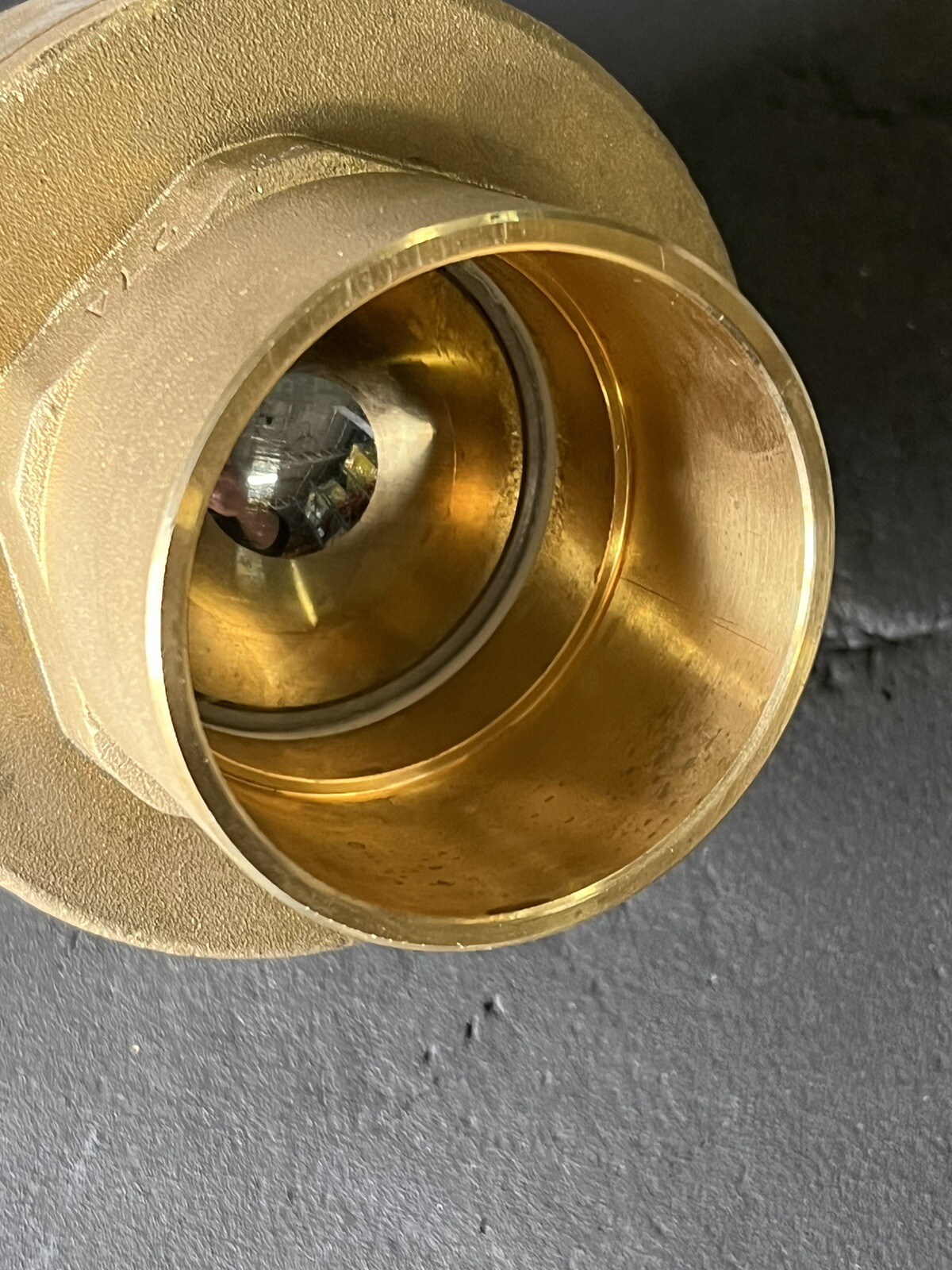 2-1/2" Solder, Full-Port, Lead-Free Brass Ball Valve, 400 WOG, 150 WSP