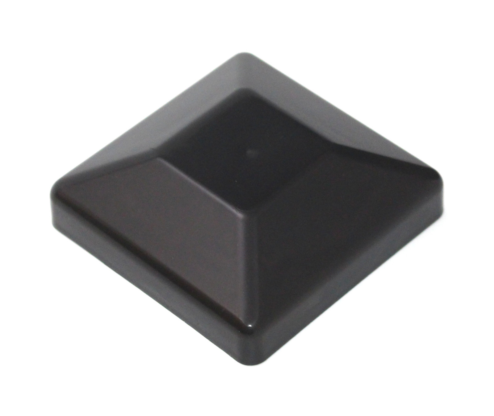 Plastic Fence Post Black Caps 4X4 (3 5/8") Bulk Pack DISCOUNTS + FREE SHIPPING