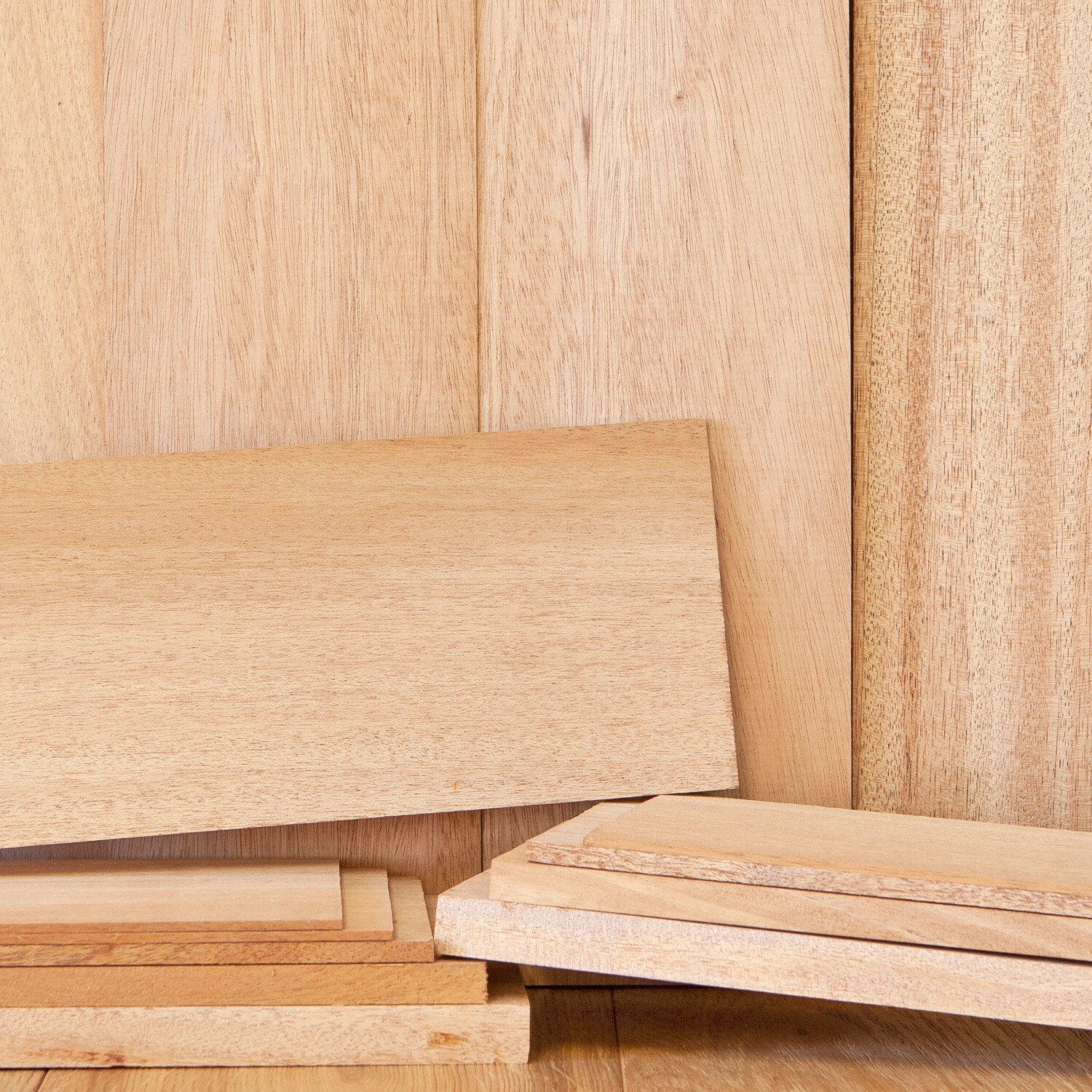 1/8", 1/4", 1/2" & 3/4" S4S African Mahogany Dimensional Lumber