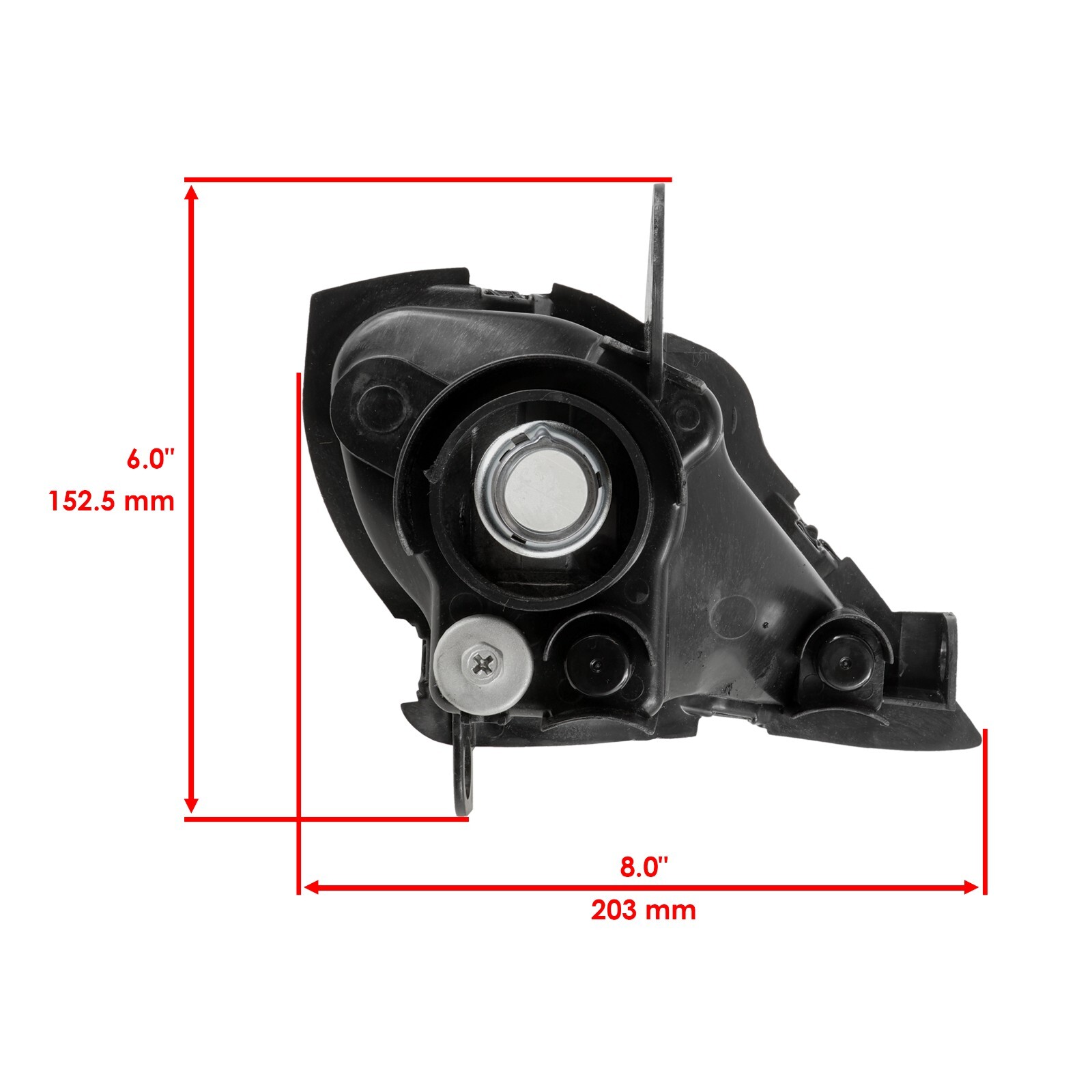 Front Fender Headlight & Brackets For Yamaha Raptor 700 YFM700 2006-2012