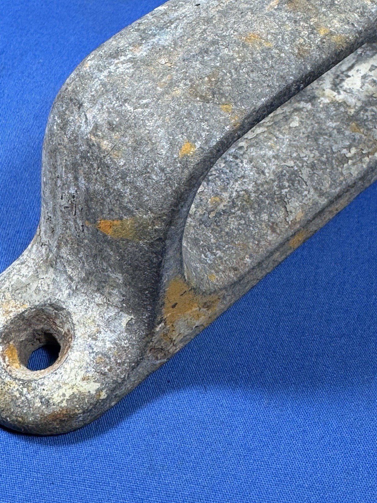 Vintage Boat Cleat 6.5" x 1.5" ~ Galvanized, Maritime, Use or RePurpose!