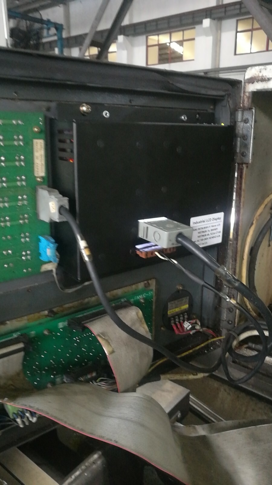 LCD MONITOR RETROFIT FOR FANUC A61L-0001-0093 D9MM-11A DIRECT FIT NEW