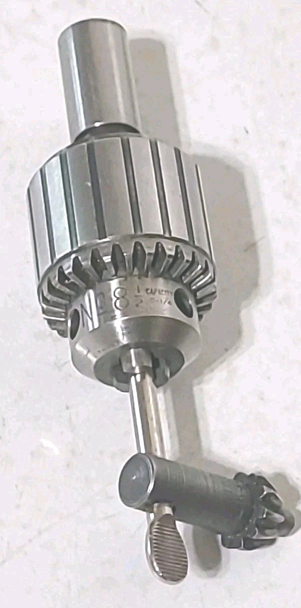 Jacobs 8-1/2 Heavy Duty Ball Bearing Super Chuck,  5/8" Shank w/ Jacobs Key.