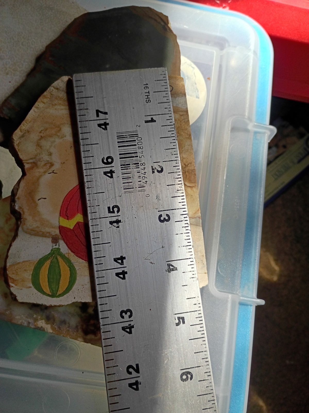 Picture Jasper Slabs Hand Painted