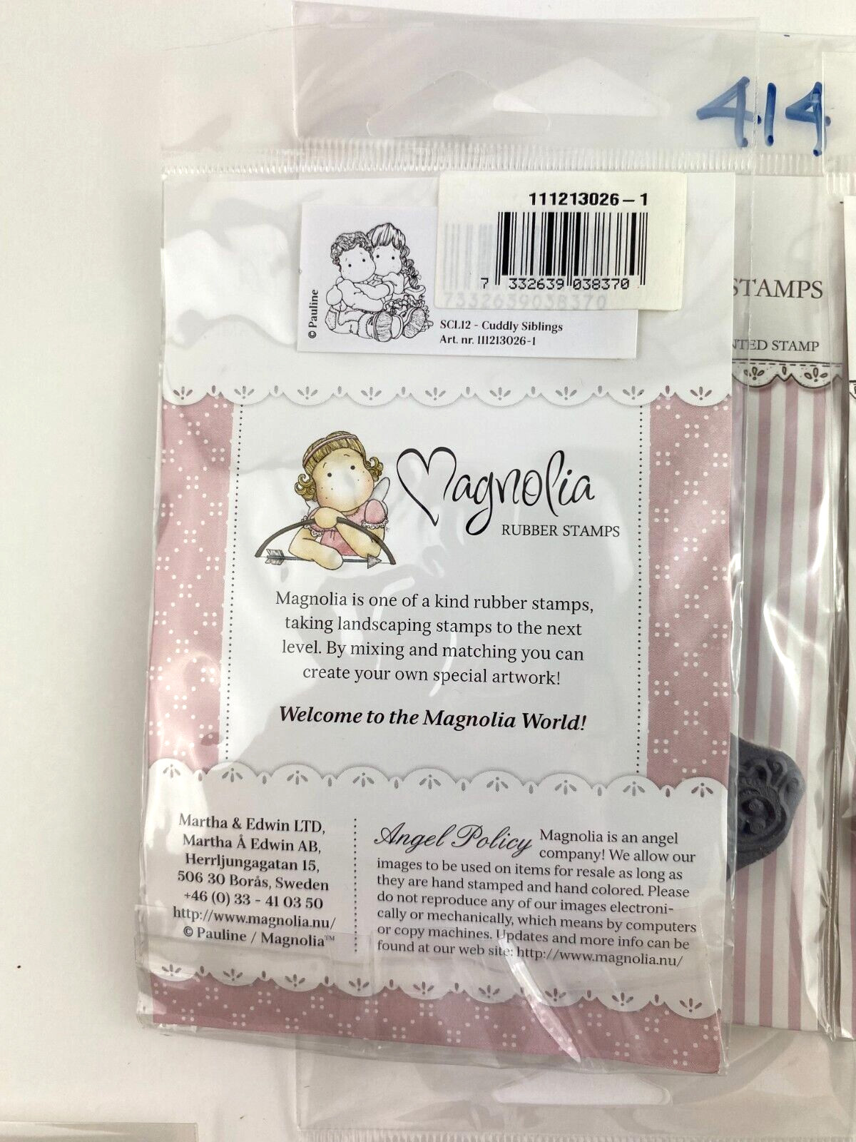 Magnolia (LOT OF 10) Rubber Stamps Assorted #12